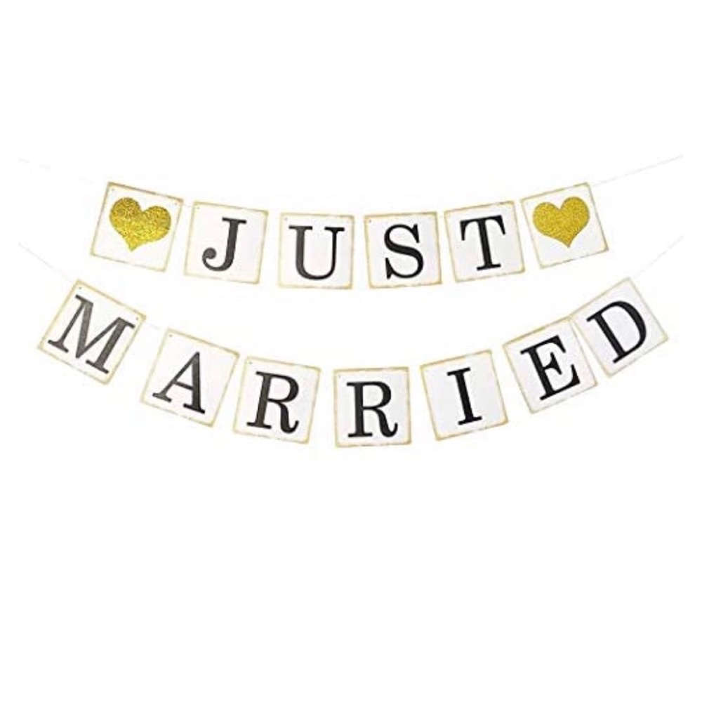Just Married Banner